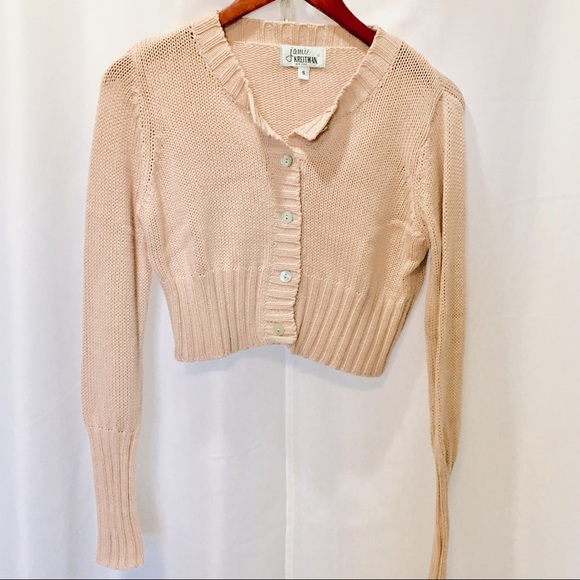 Jamie Kreitman NY Cropped Sweater - Small - Picture 1 of 7